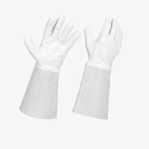 Gant pour travaux de soudage fins en cuir fleur mégissée naturelle