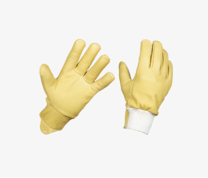 Gant de manutention en milieu froid en cuir fleur bovin hydrofuge