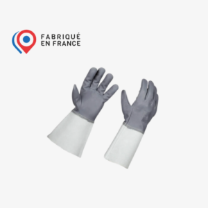 Gant soudeur en cuir traité hydro-oléofuge et hautes températures