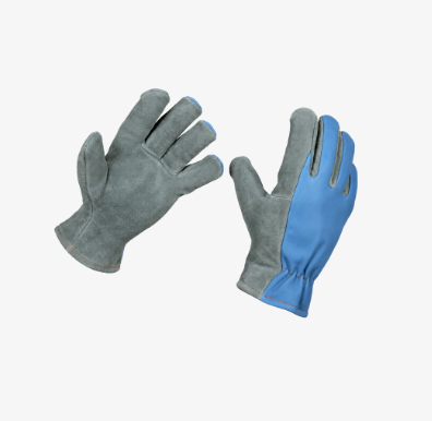 Gant de protection contre le froid en cuir croûte et fleur bovin hydrofuge FRIGEO