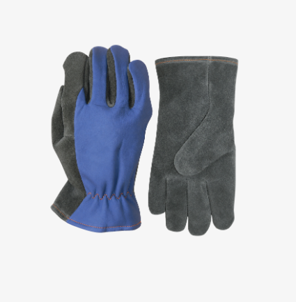 Gant de protection contre le froid en cuir croûte et fleur bovin hydrofuge FRIGEO