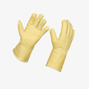 Gant de protection thermique contre le froid en cuir fleur bovin hydrofuge FRIGEO