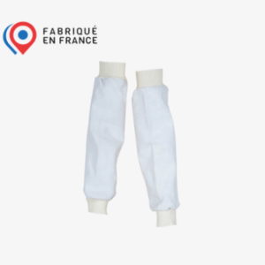 Manche de protection soudeur en cuir croûte de bovin naturelle